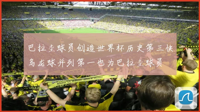 巴拉圭球员创造世界杯历史第三快乌龙球并列第一也为巴拉圭球员