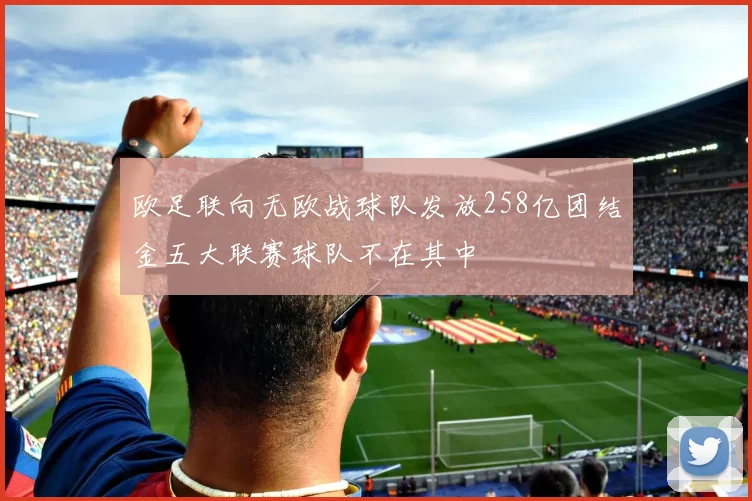 欧足联向无欧战球队发放258亿团结金五大联赛球队不在其中